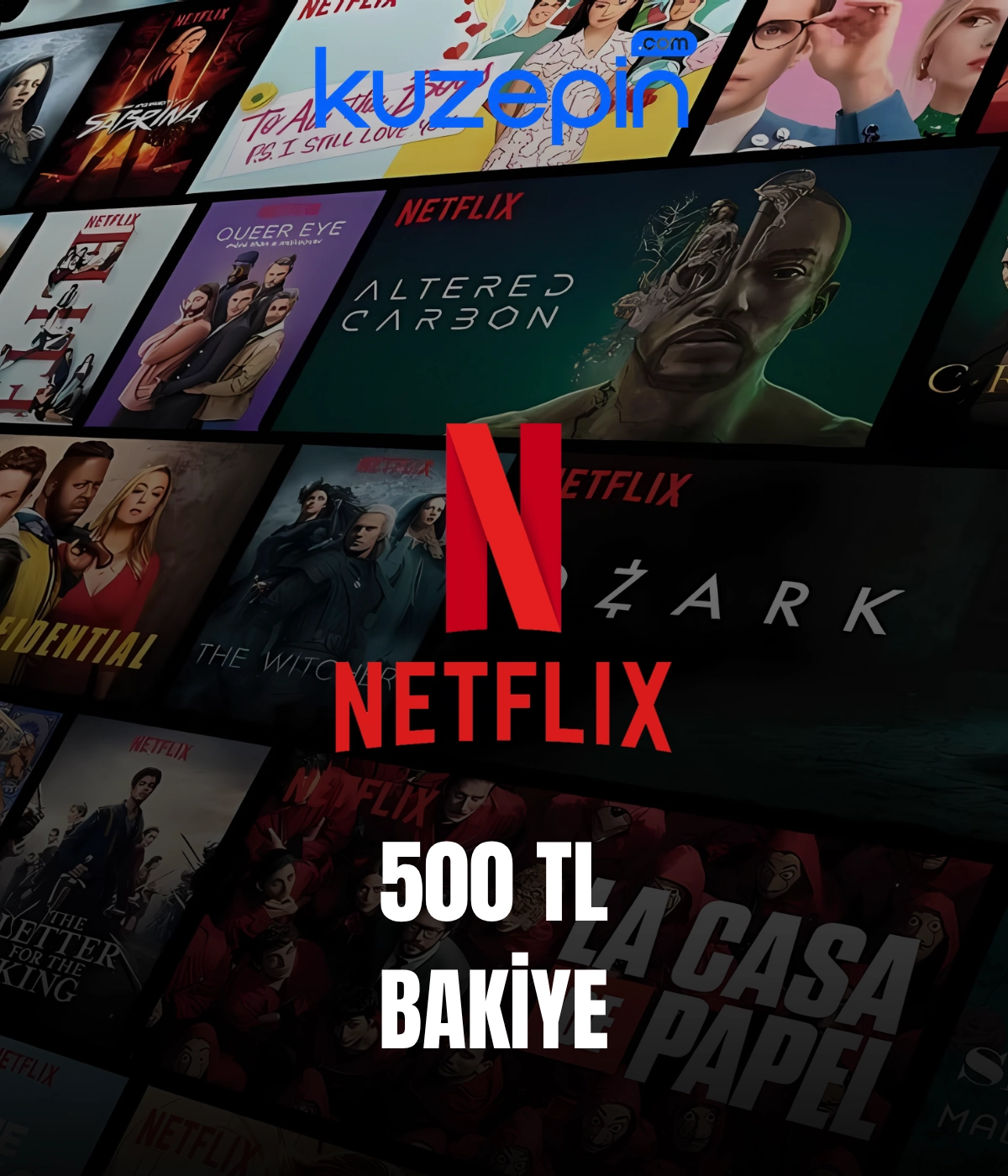 Netflix Hediye Kart 500 TL