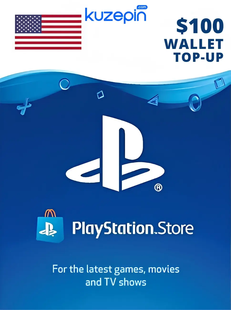 Playstation Network Usa 100 USD Gift Card Psn Dolar Hediye Kartı - United States