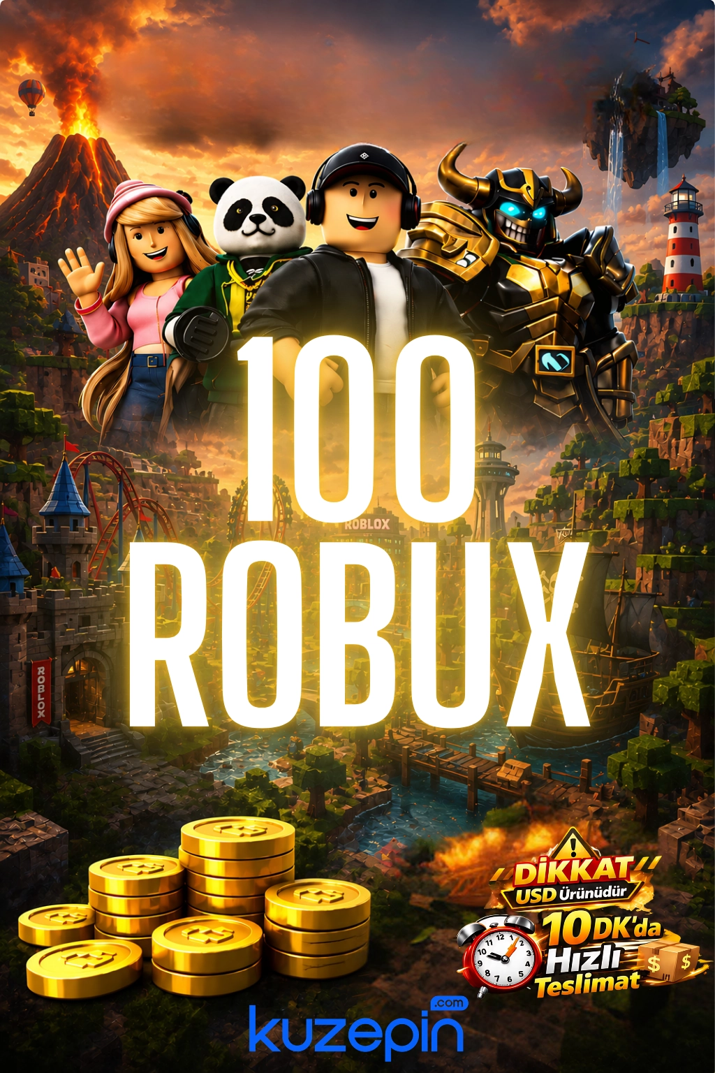 Roblox 100 Robux USD