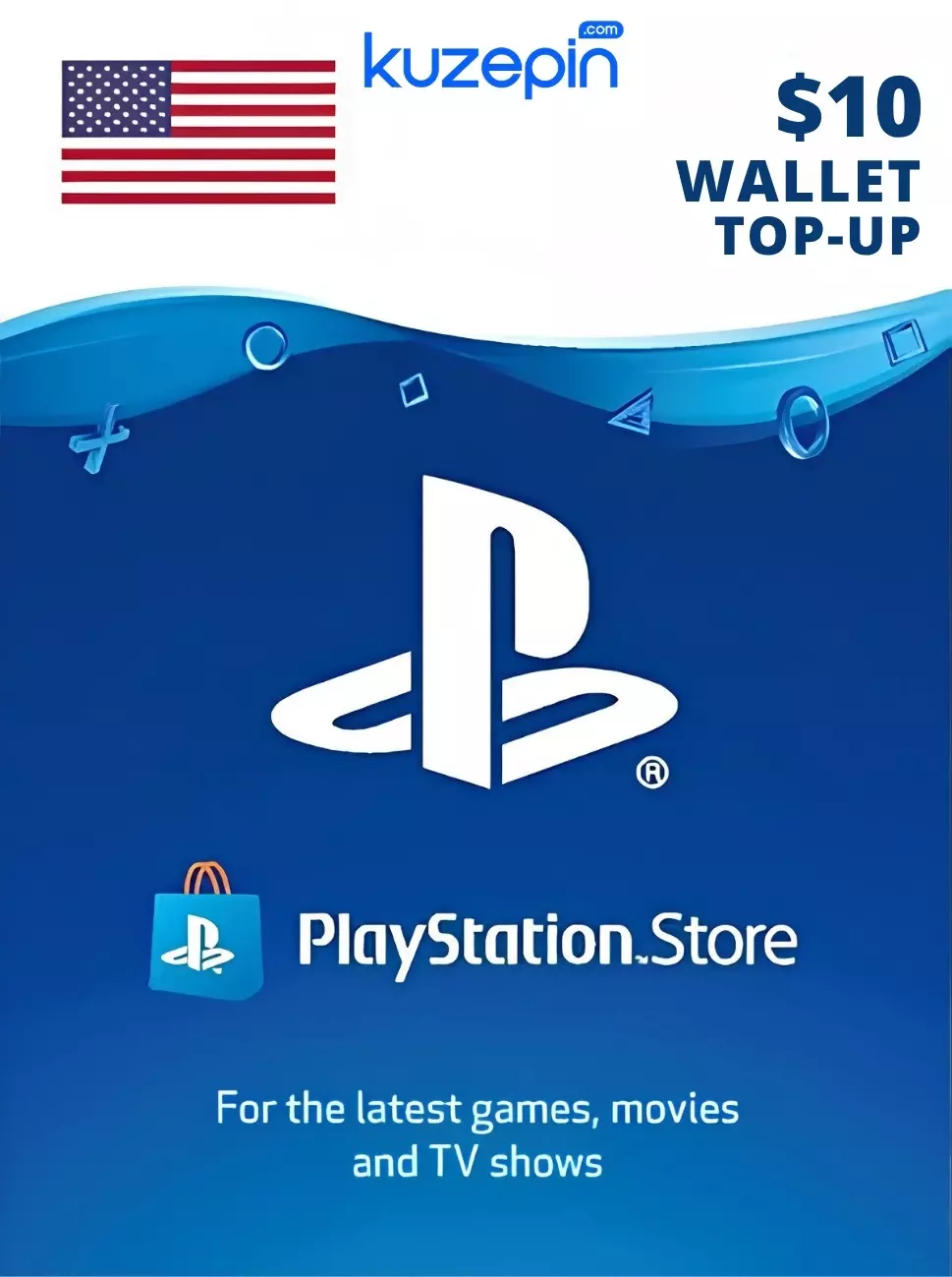 Playstation Network Usa 10 USD Gift Card Psn Dolar Hediye Kartı - United States