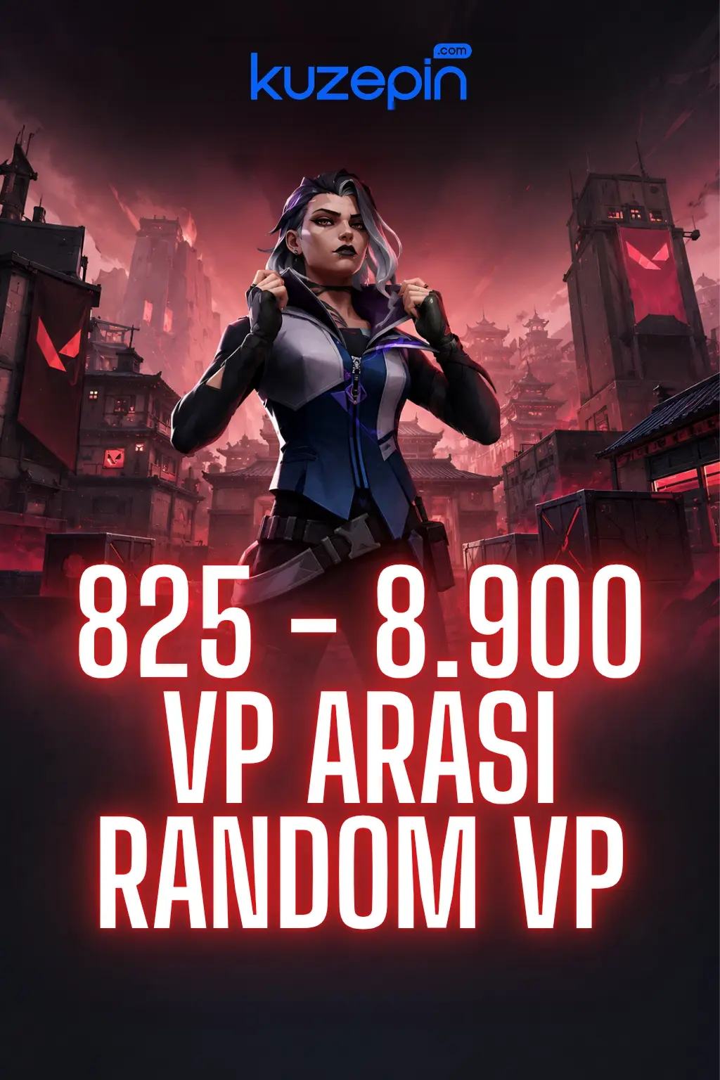 Valorant 825 - 8.900 Vp Arasi Random Vp