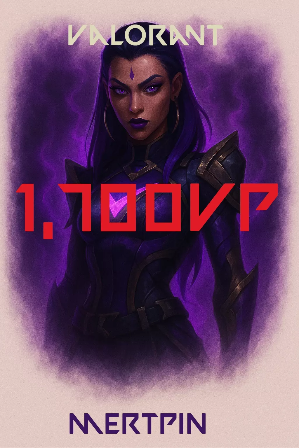 Valorant 1700 VP