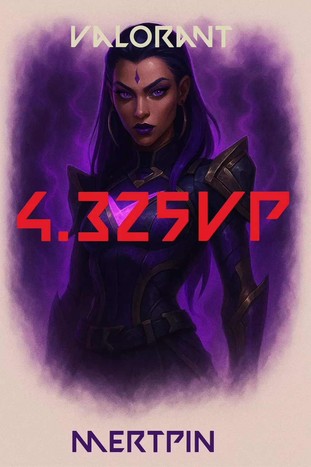 Valorant 4325 VP