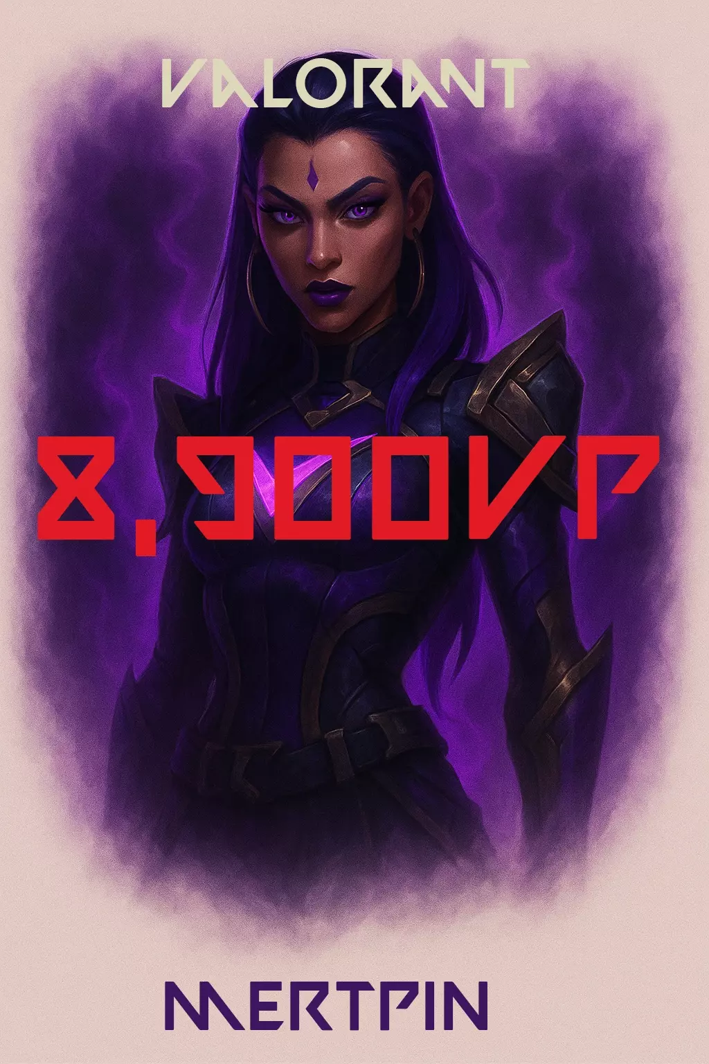 Valorant 8900 VP
