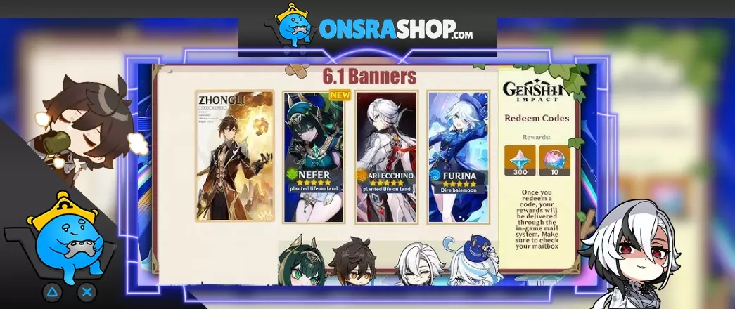 Genshin Impact 6.1 Banner Rehberi: Zhongli ve Arlecchino Yeniden Dönüyor