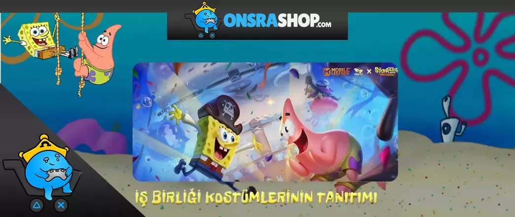 MLBB x SpongeBob Etkinliği Geliyor!