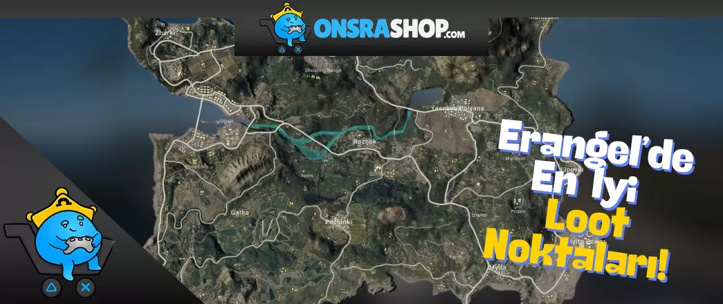 Erangelde En İyi Loot Noktaları – PUBG Mobile Rehberi