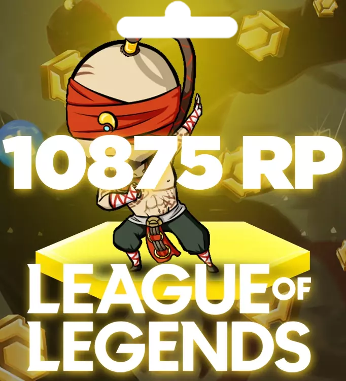 League Of Legends 10875 RP