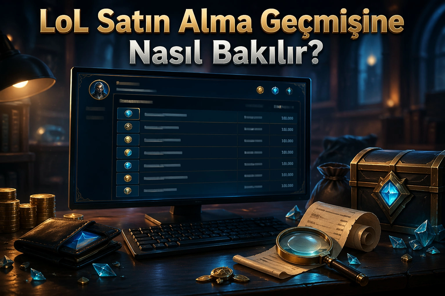 LoL Satın Alma Geçmişine Nasıl Bakılır?