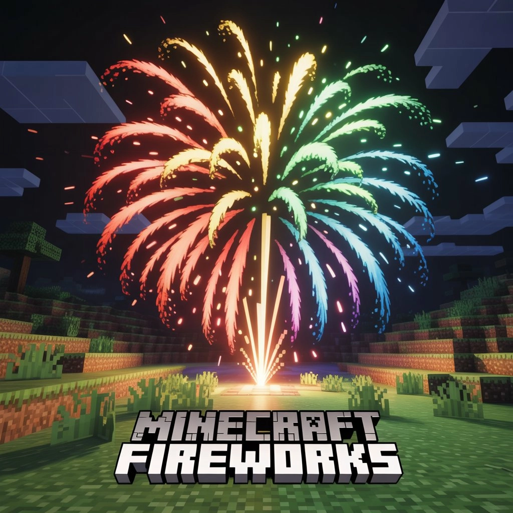 Minecraft Havai Fişek Nasıl Yapılır?