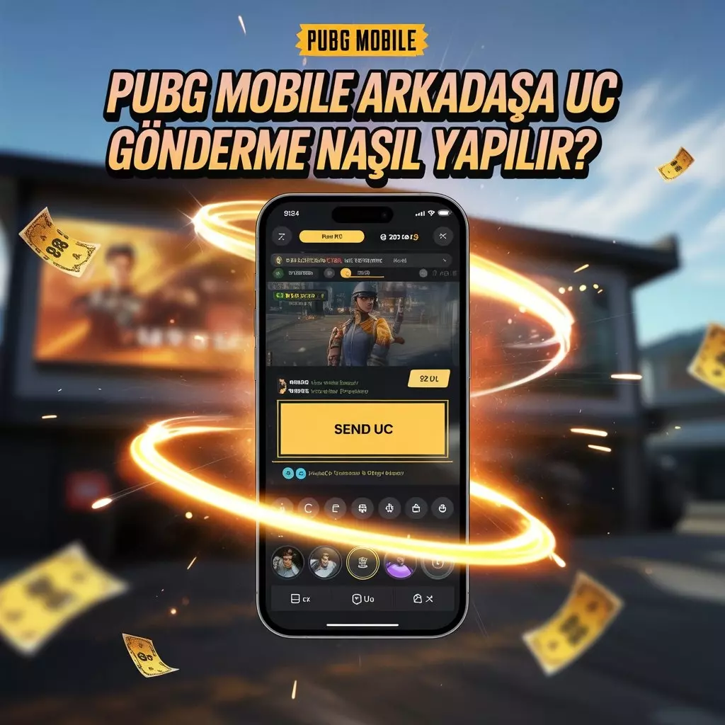 PUBG Mobile Arkadaşa UC Gönderme Nasıl Yapılır?