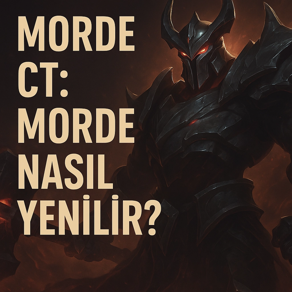 Morde CT: Morde Nasıl Yenilir?