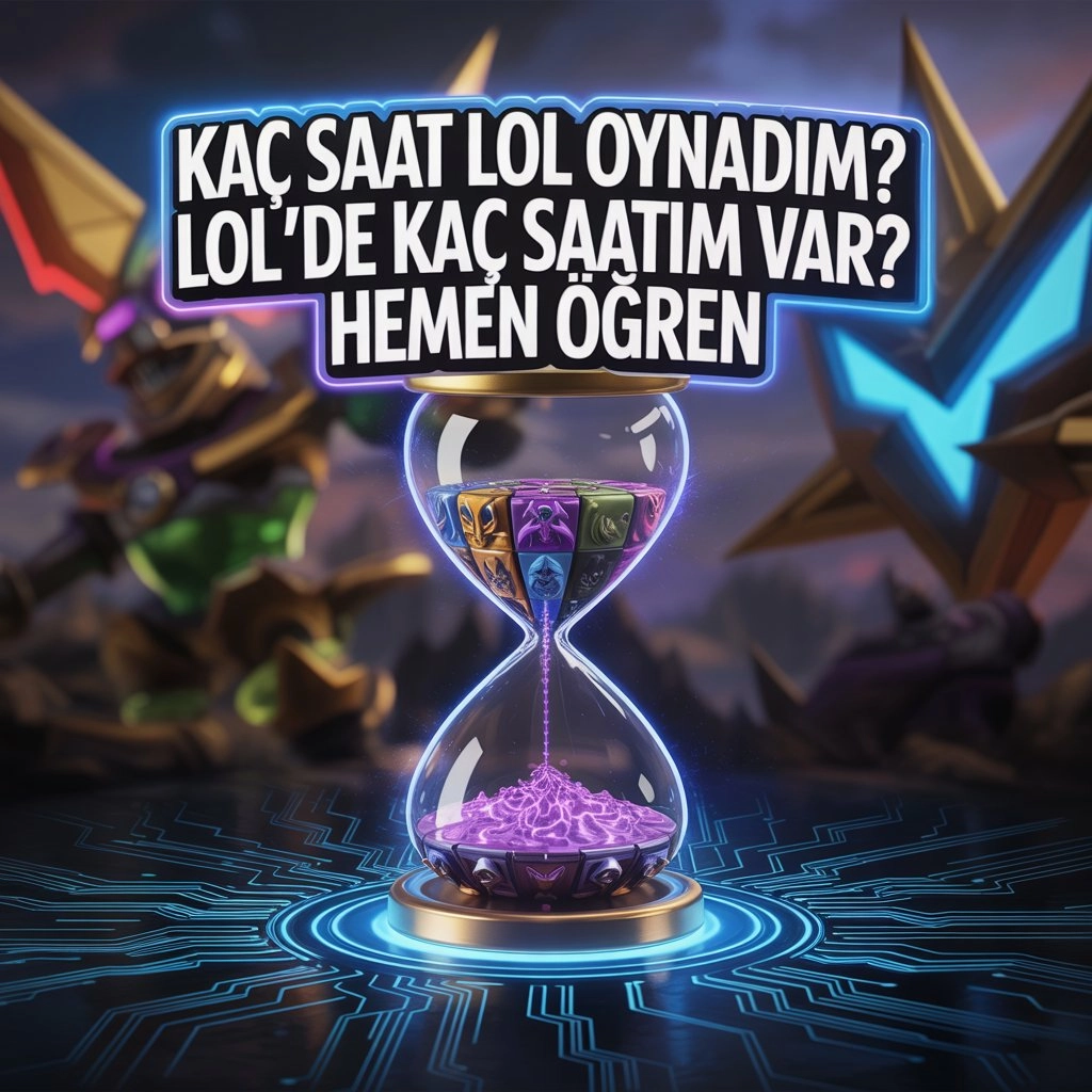 Kaç Saat LoL Oynadım? | LoL'de Kaç Saatim Var? Hemen Öğren!