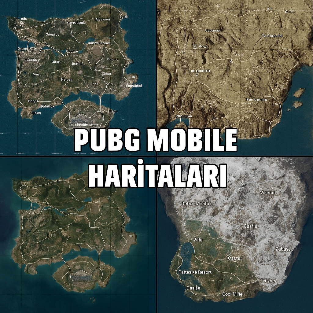 PUBG Mobile Haritaları: En Güncel Rehber (2025)