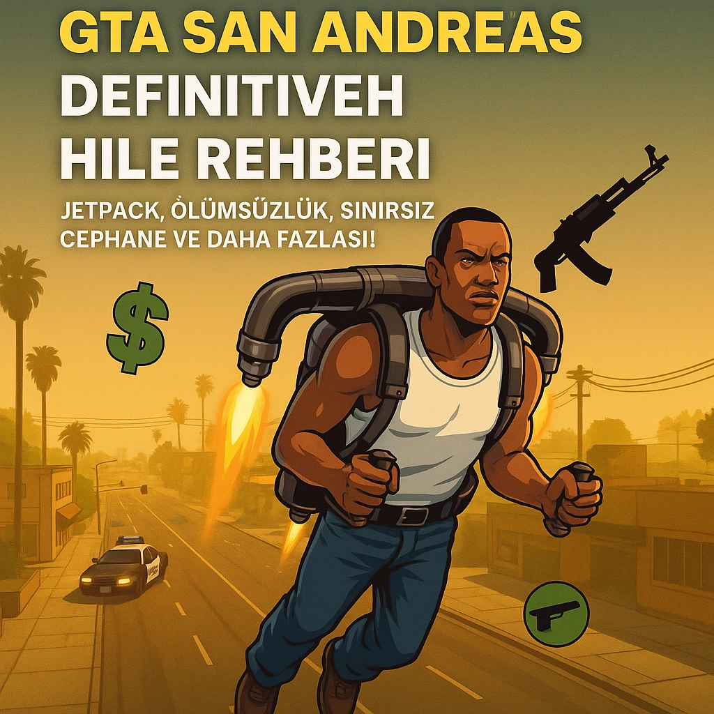 GTA San Andreas Definitive Edition Hile Kodları ve Komutları