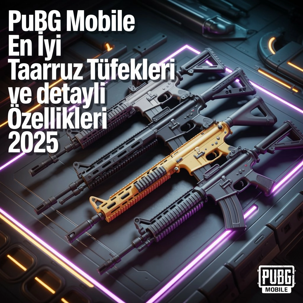 PUBG Mobile En İyi Taarruz Tüfekleri ve Detaylı Özellikleri