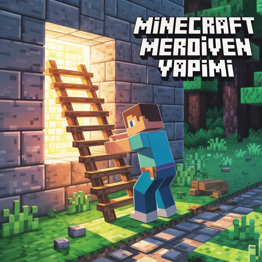 Minecraft Merdiven Yapımı