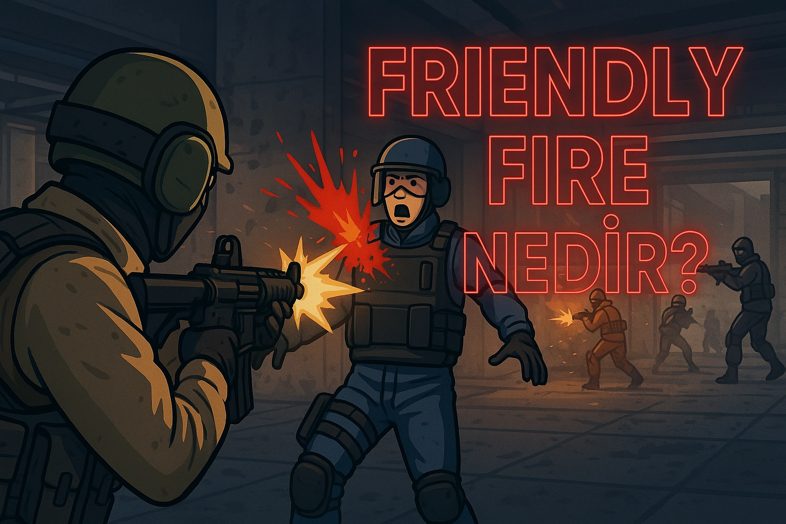 Friendly Fire Ne Demek? Oyunlarda Dost Ateşi Detaylı Rehber