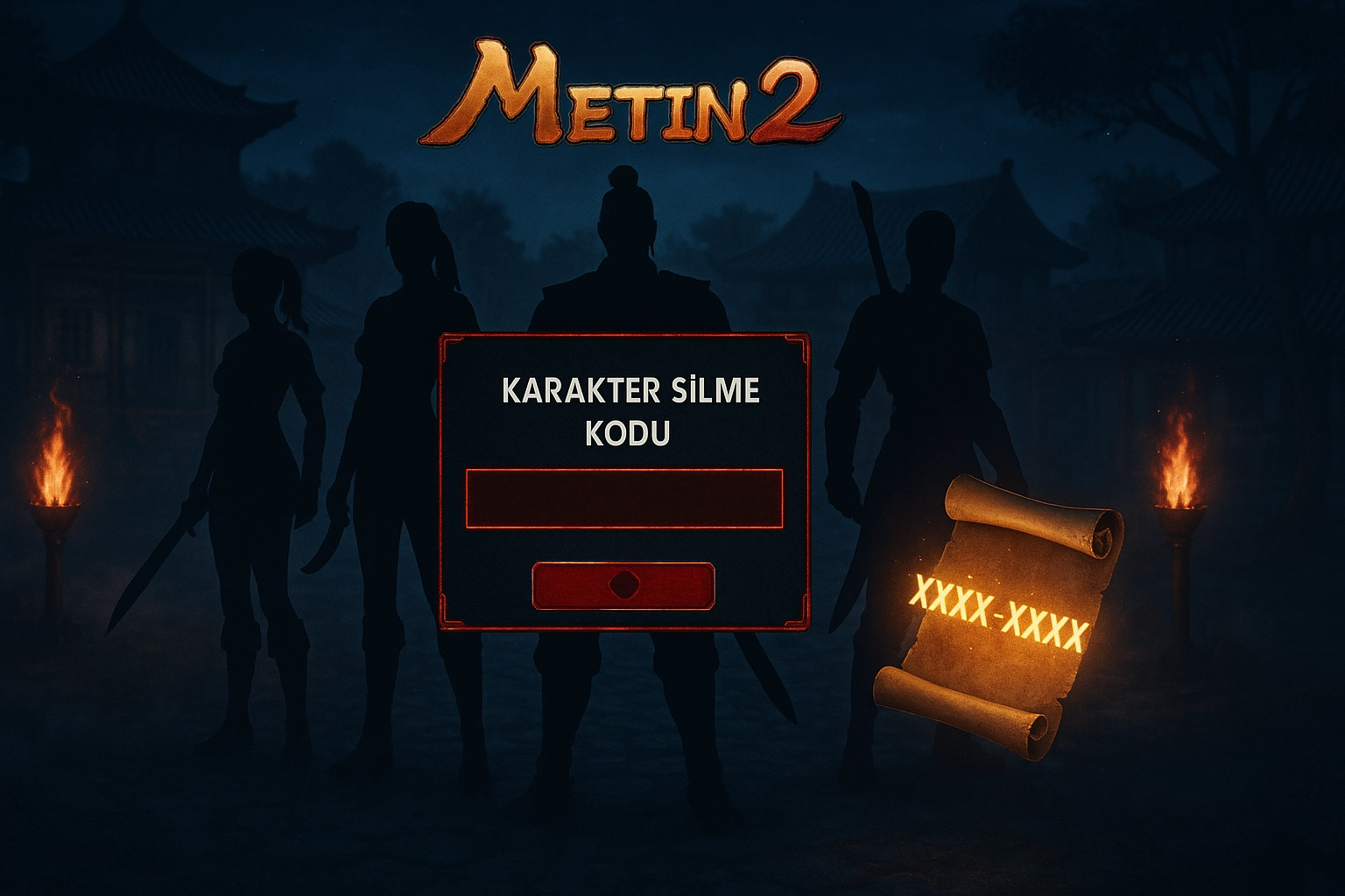 Metin2 Karakter Silme Kodu Nedir?