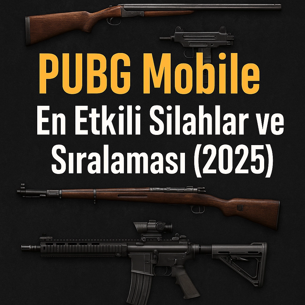 PUBG Mobile En Etkili Silahlar ve Sıralaması (2025) PUBG Mobile En Etkili Silahlar ve Sıralaması (2025)