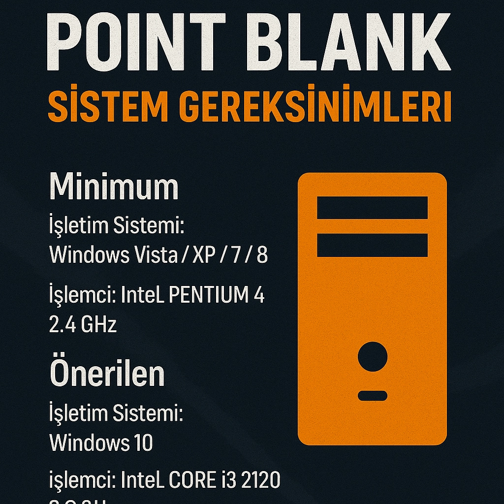 Point Blank Sistem Gereksinimleri Nelerdir? (2025 Güncel Rehber)