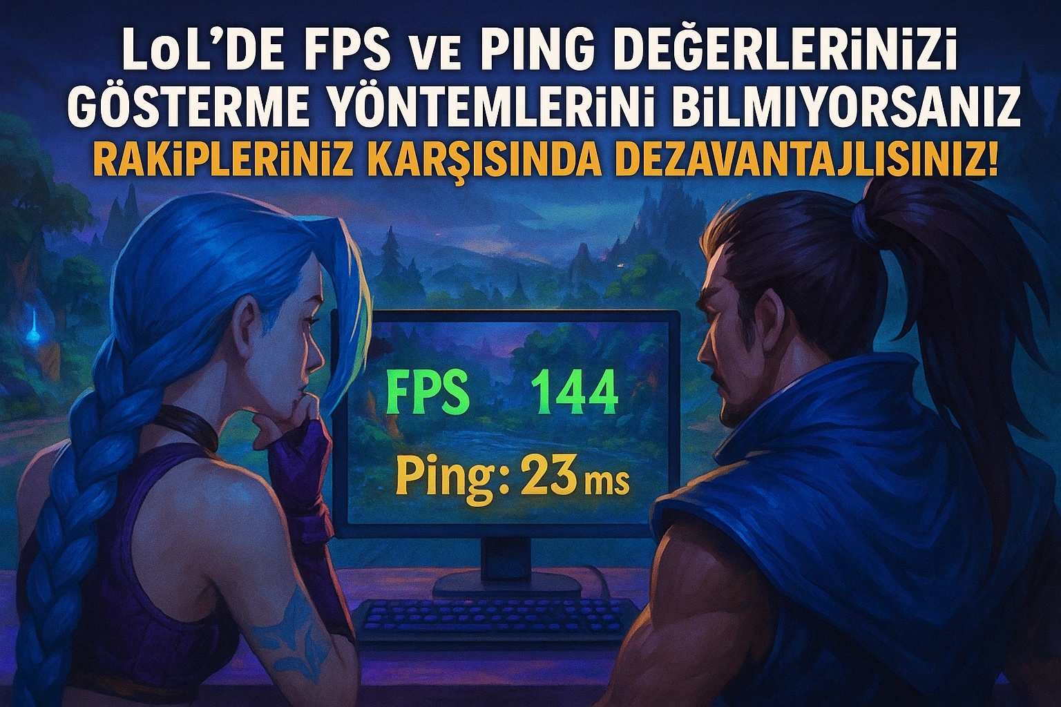 LoL FPS ve Ping Gösterme – Adım Adım Rehber LoL FPS ve Ping Gösterme – Adım Adım Rehber