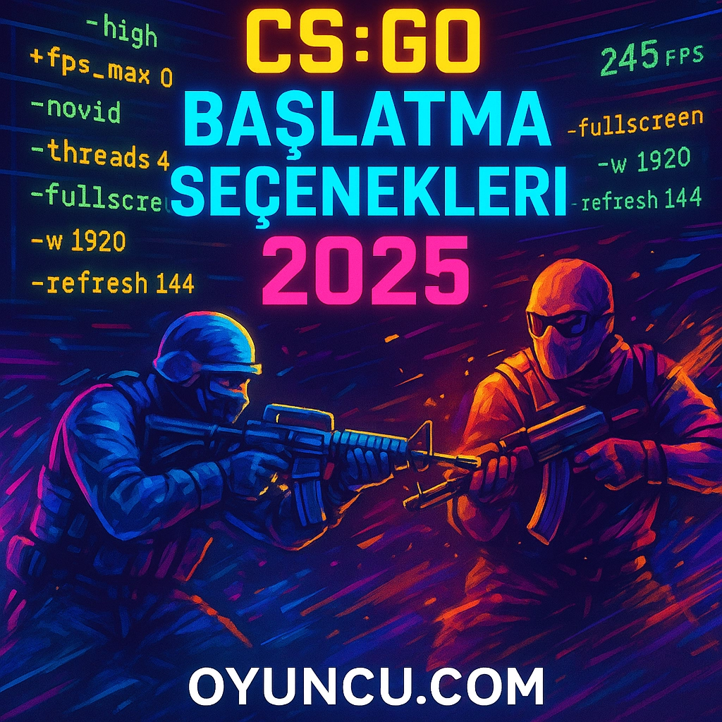 CS:GO Başlatma Seçenekleri