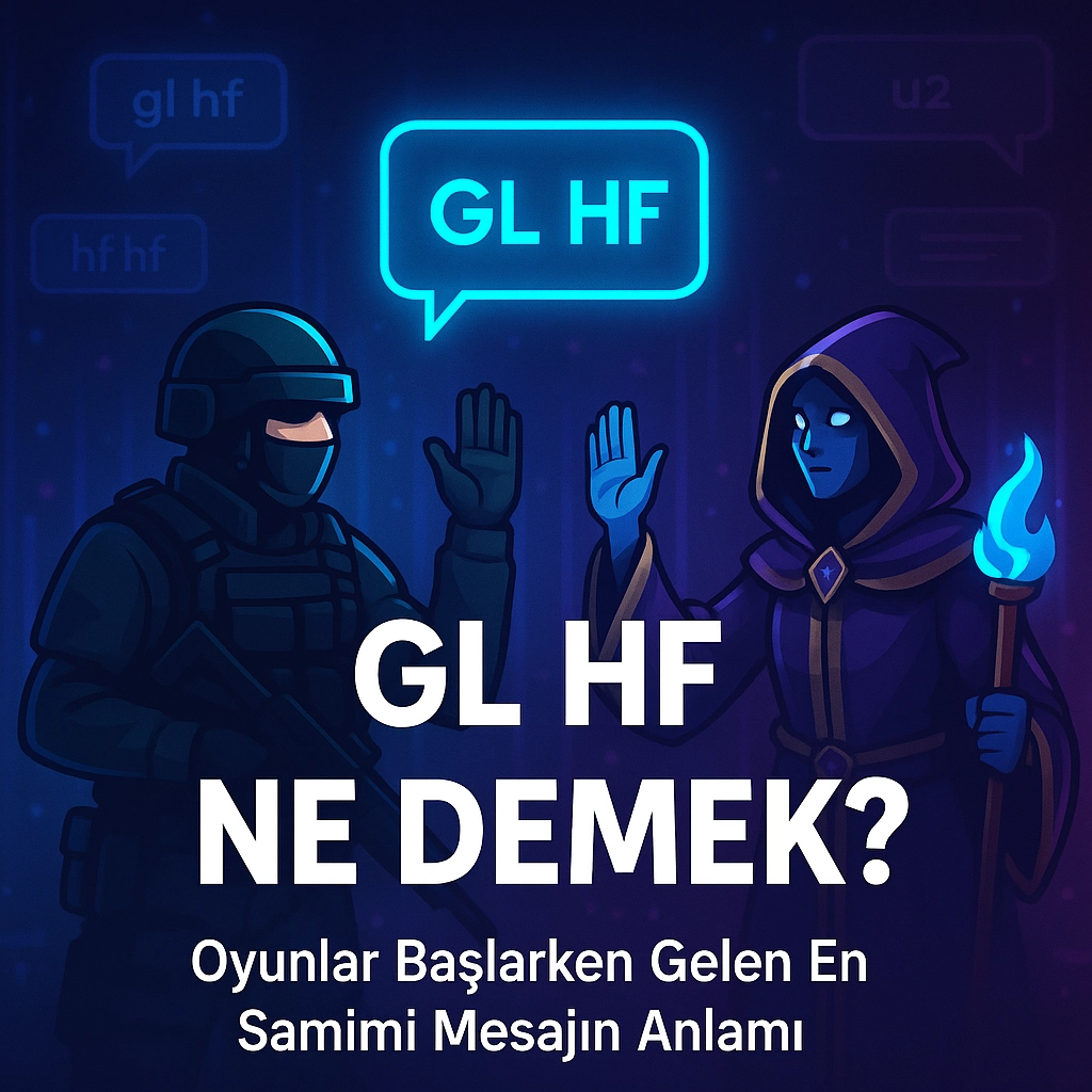 Oyunlarda GL HF Ne Demek?