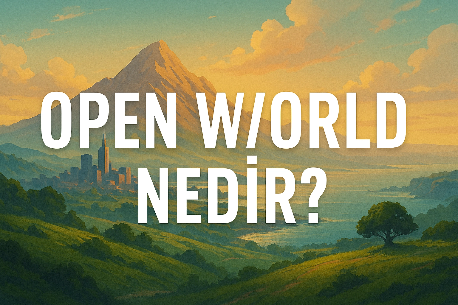 Open World - Açık Dünya Nedir?