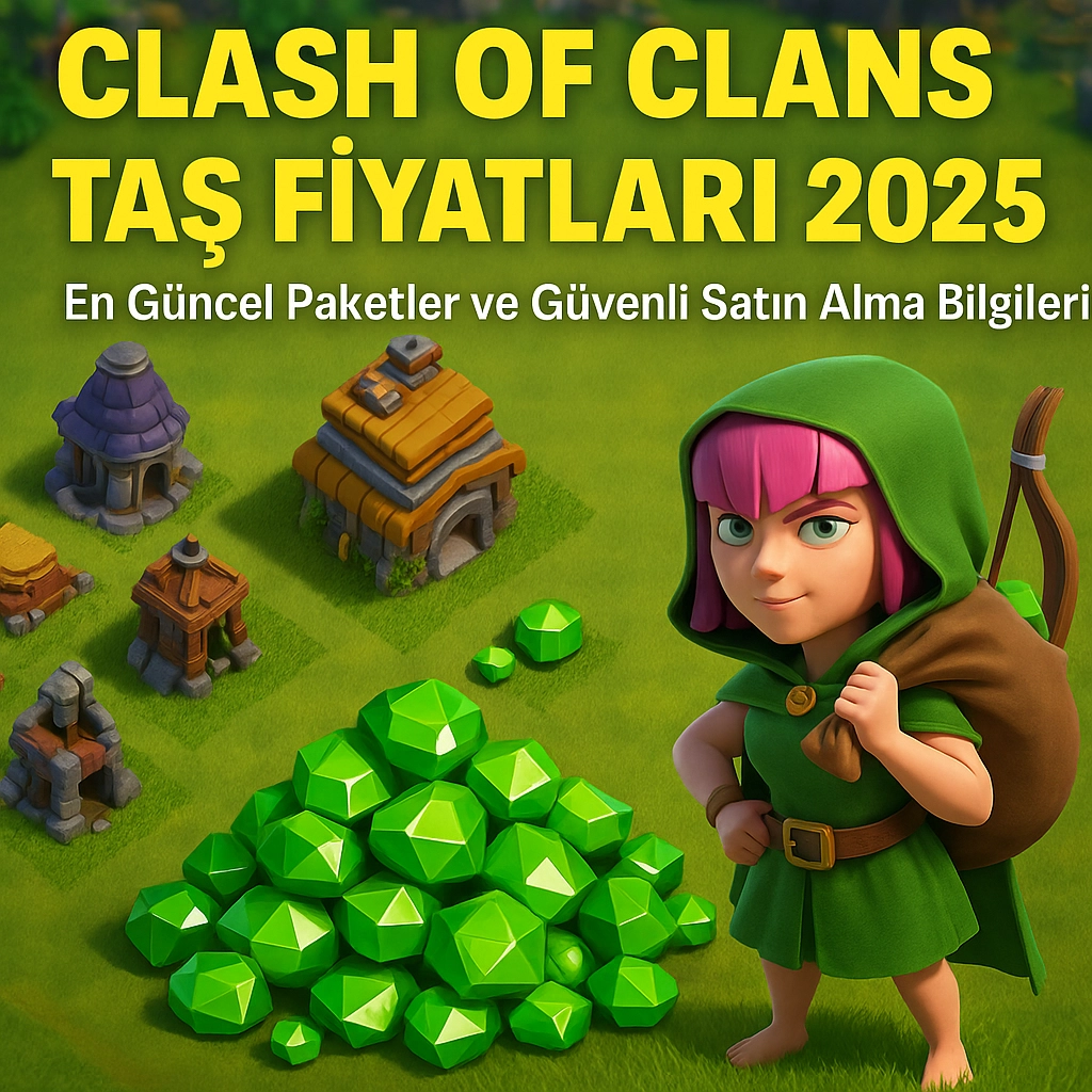 CLASH OF CLANS TAŞ FİYATLARI 2025: GÜNCEL TABLO VE SATIN ALMA BİLGİLERİ