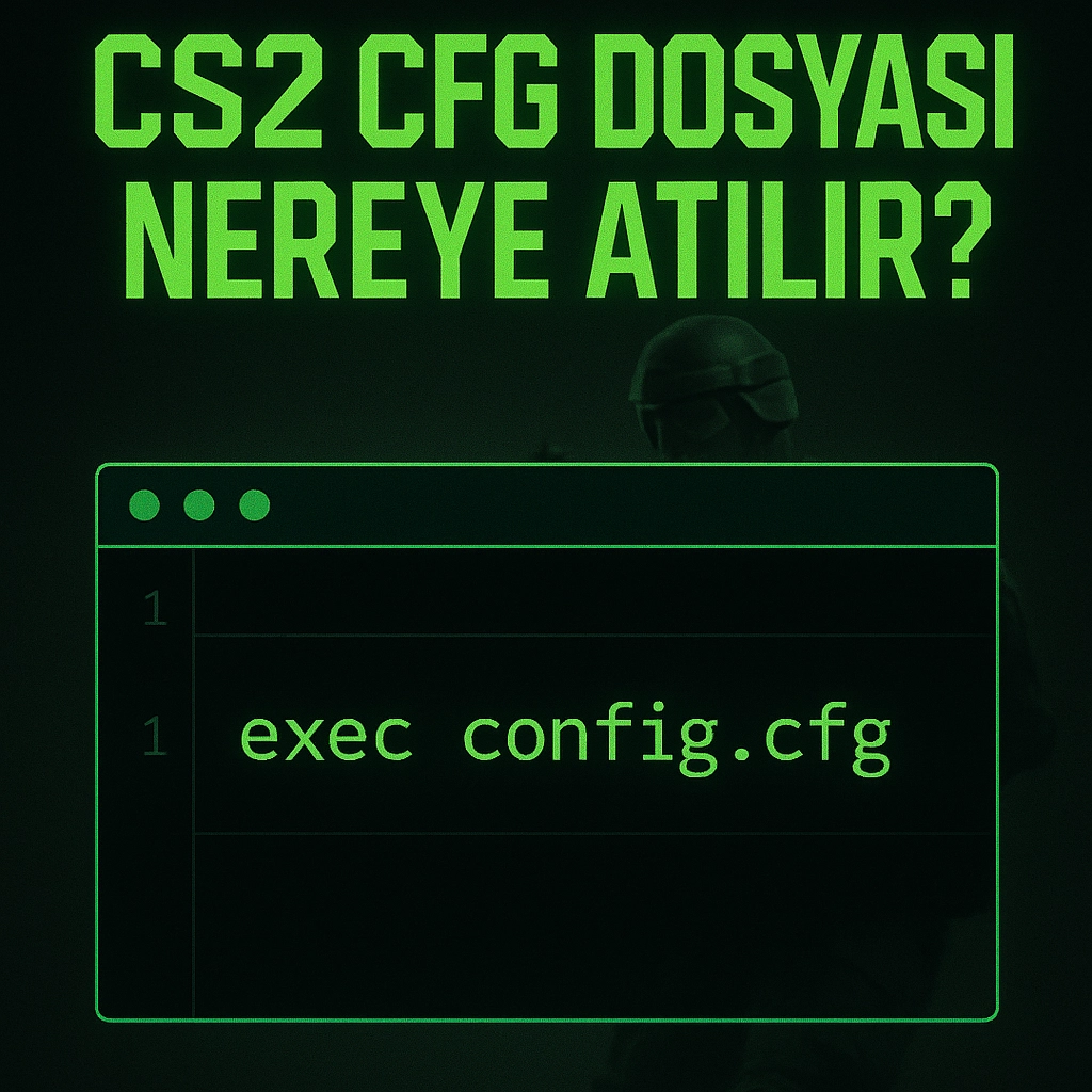 CS2 CFG Dosyası Nereye Atılır? Rehber