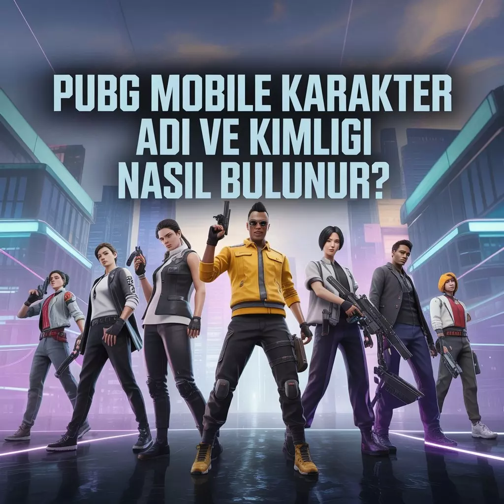 PUBG Mobile karakter adı ve kimliği nasıl bulunur?
