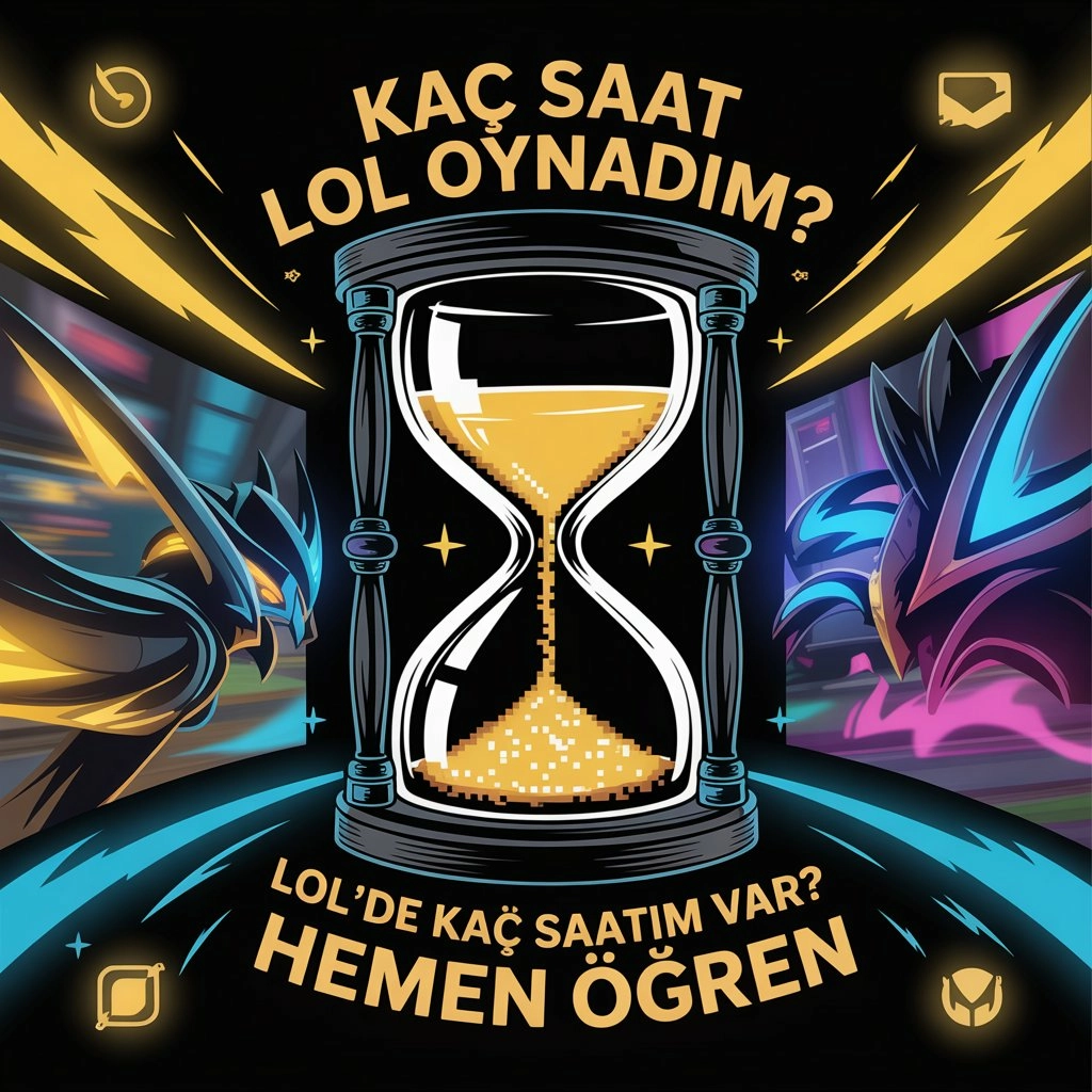 Kaç Saat LoL Oynadım? | LoL'de Kaç Saatim Var? Hemen Öğren!