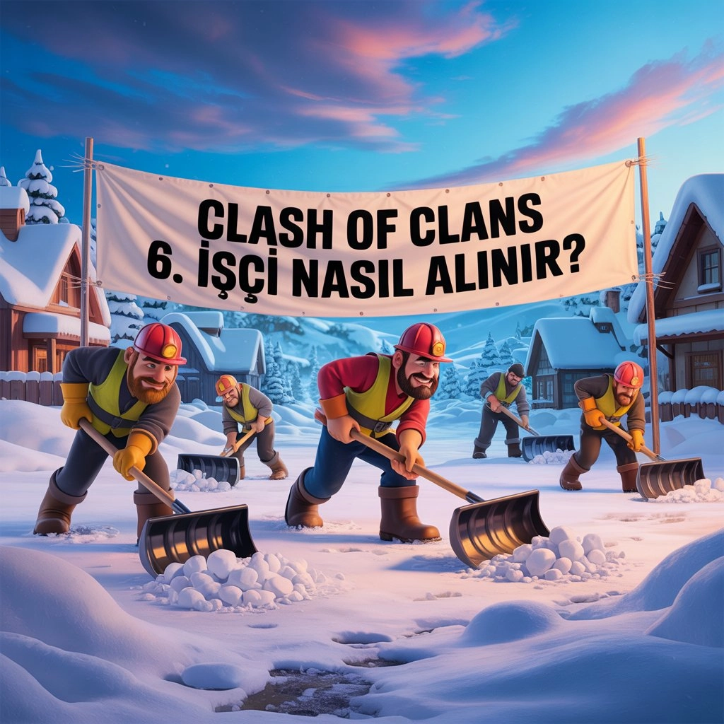 Clash Of Clans 6. İşçi Nasıl Alınır?
