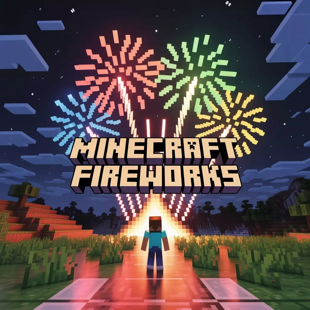 Minecraft Havai Fişek Nasıl Yapılır?