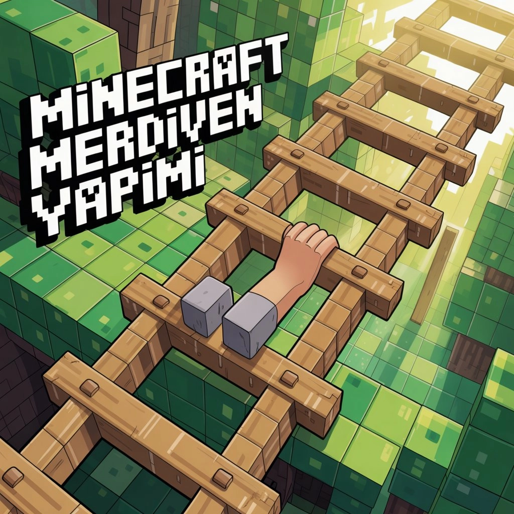 Minecraft Merdiven Yapımı