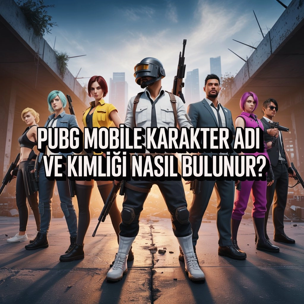 PUBG Mobile karakter adı ve kimliği nasıl bulunur?