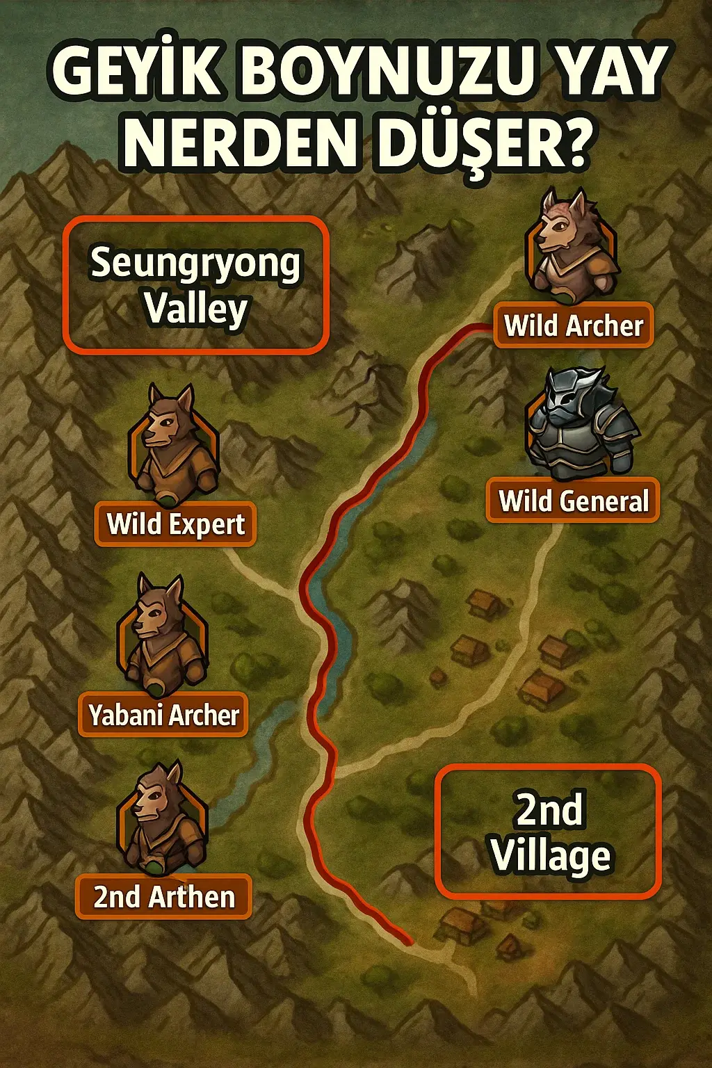 Metin2 Geyik Boynuzu Yay Nerden Düşer? Rehber