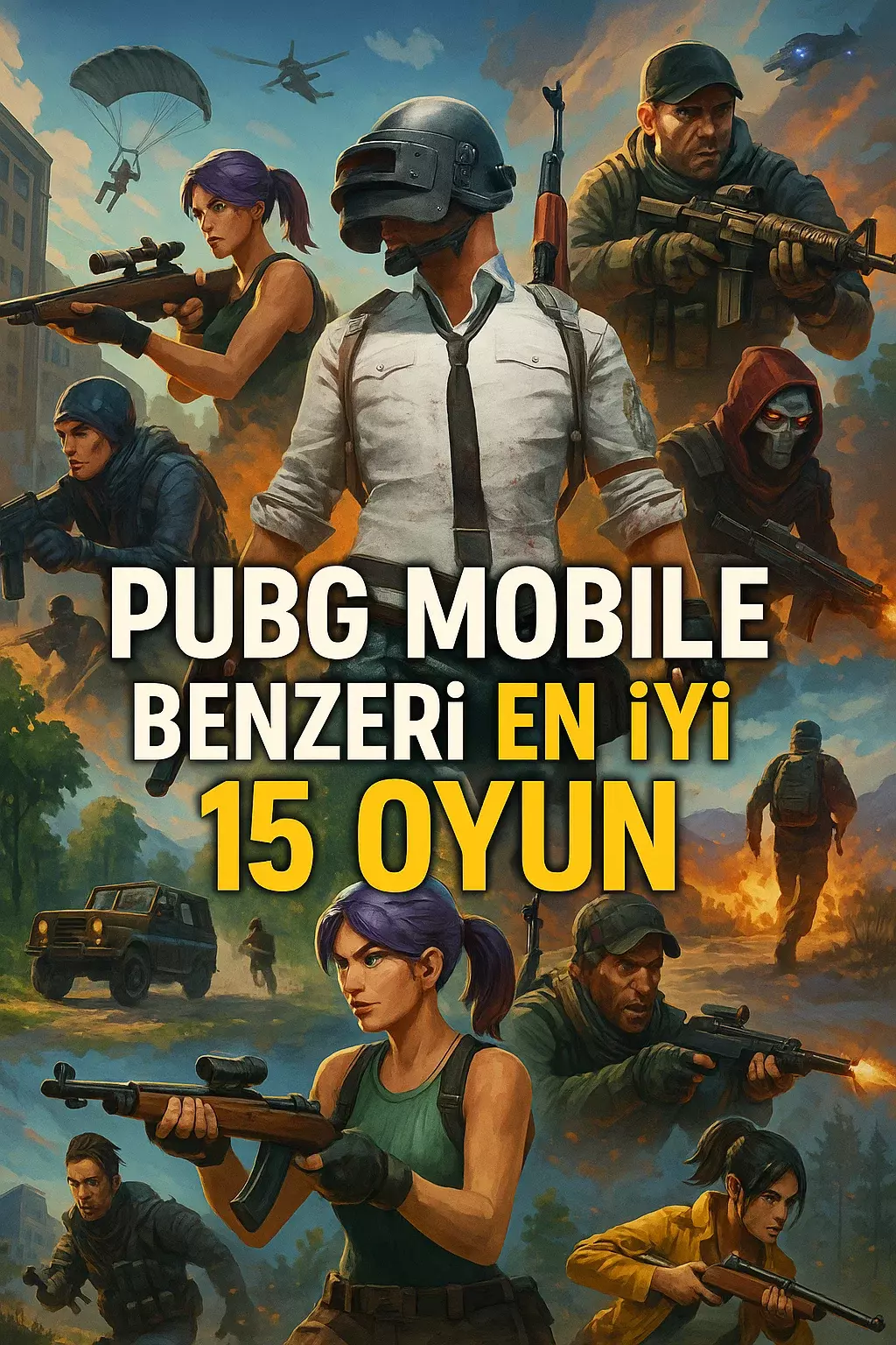 PUBG Mobile Benzeri En İyi 15 Oyun