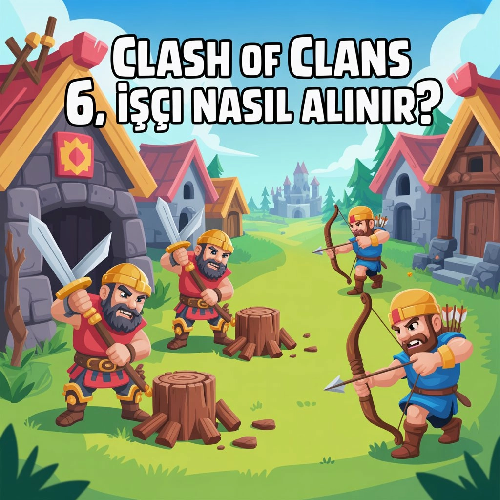 Clash Of Clans 6. İşçi Nasıl Alınır?