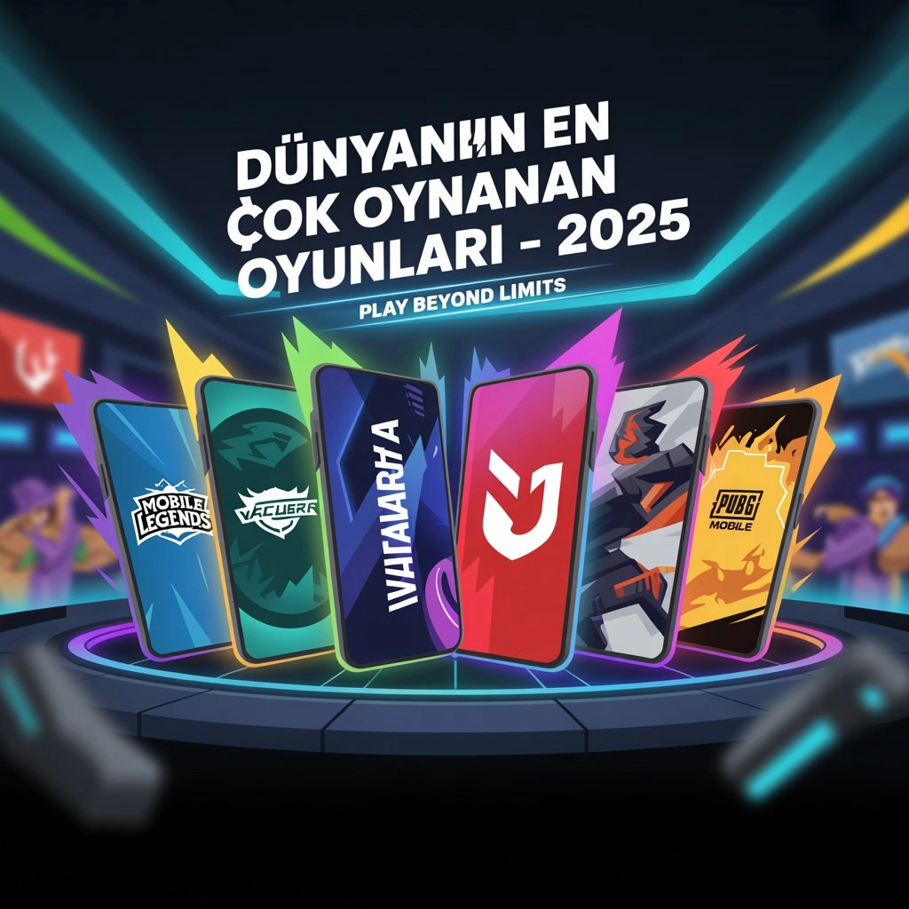 Dünyanın En Çok Oynanan Oyunları - 2025