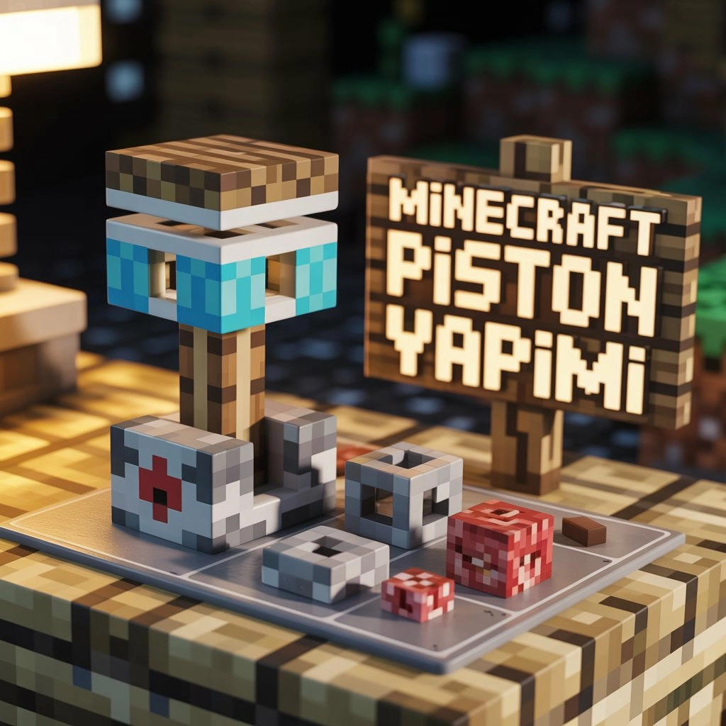 Minecraft Piston Yapımı Rehberi
