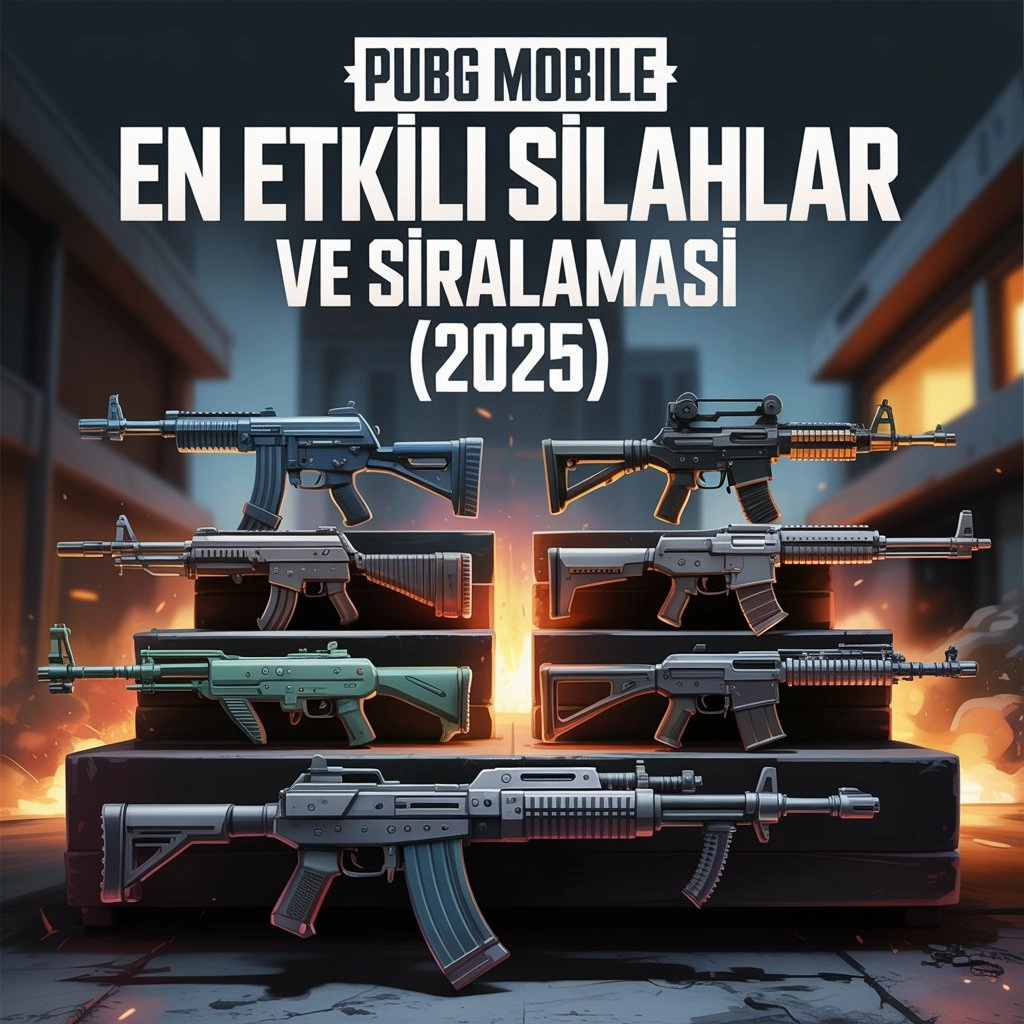 PUBG Mobile En Etkili Silahlar ve Sıralaması (2025)