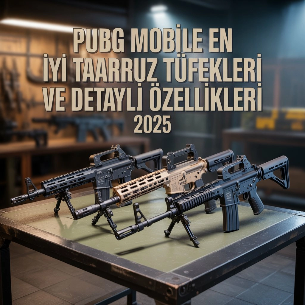 PUBG Mobile En İyi Taarruz Tüfekleri ve Detaylı Özellikleri