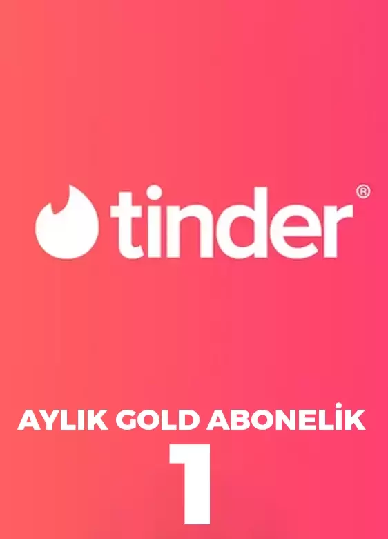 Tinder Gold  1 Aylık Abonelik TR