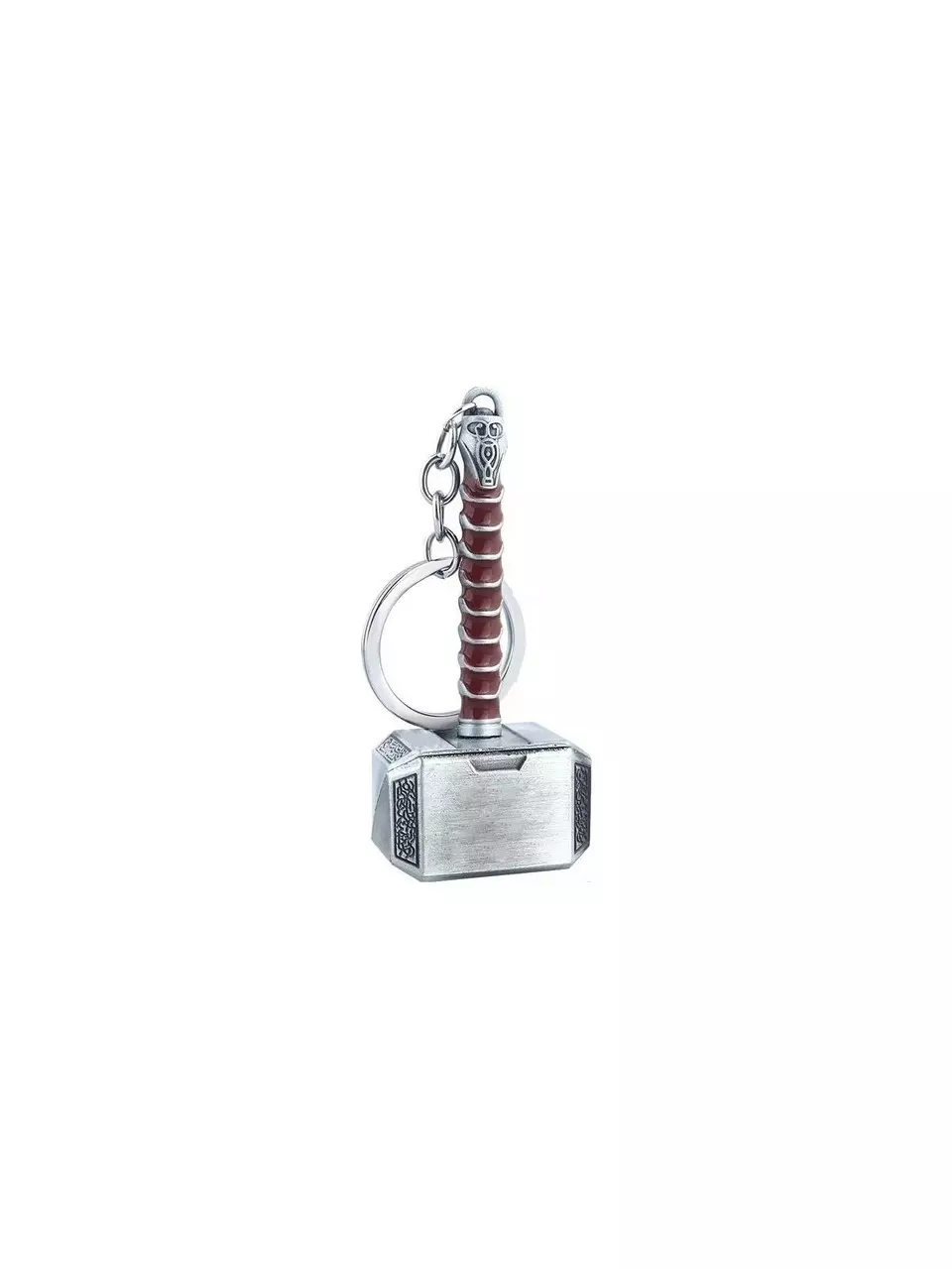 Avengers End Game Thor Mjolnir Çekiç Anahtarlık (Çift Renkli)