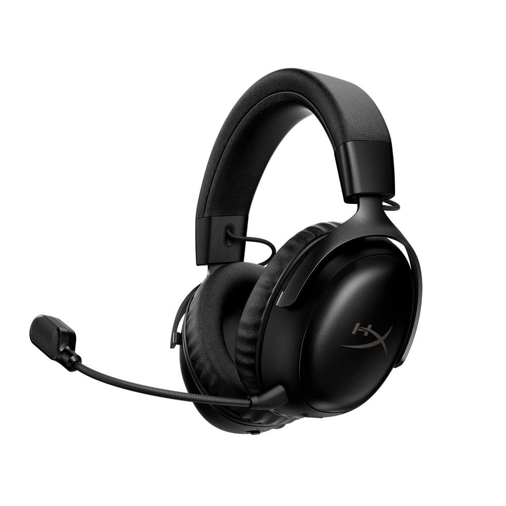 HyperX Cloud III S Kablosuz Kulak Üstü Oyuncu Kulaklığı - Siyah