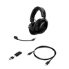 HyperX Cloud III S Kablosuz Kulak Üstü Oyuncu Kulaklığı - Siyah