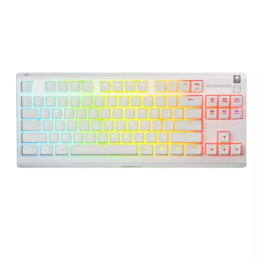 STEELSERIES APEX 3 TKL TÜRKÇE GAMING KLAVYE - BEYAZ