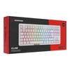 RAMPAGE CLAW BEYAZ RED RAINBOW RED SWITCH MEKANİK GAMING KLAVYE